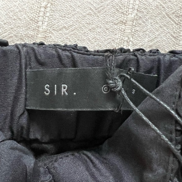 NWT SIR. Black Mini Dress. Size 0 - Picture 4 of 4
